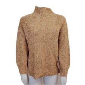 Cupcakes and Cashmere Mock‎ Neck Marled Knit Sweater